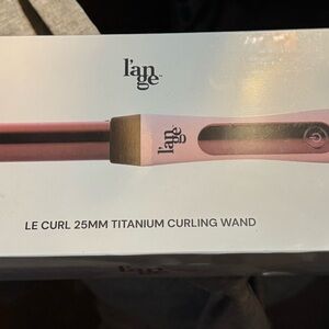 Lange Blush Titanium Curling Wand